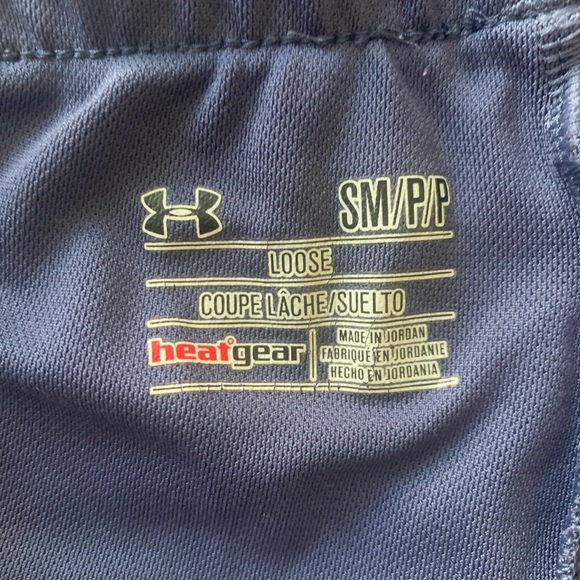 Under Armour Navy Blue Shorts - Picture 3 of 3